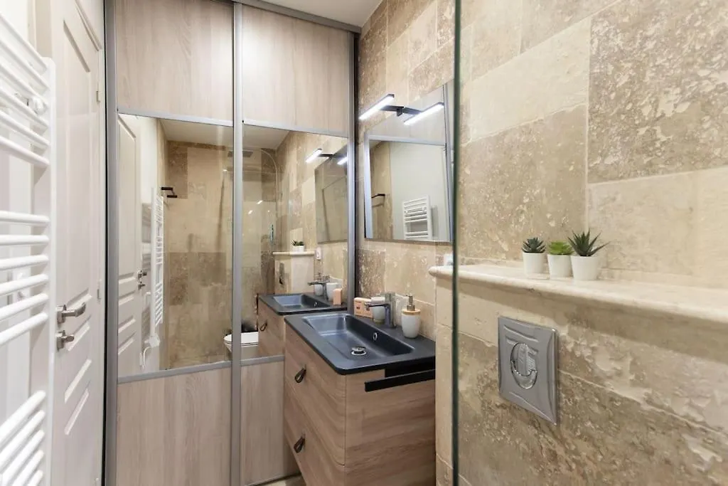 L19 1Bdr Massena Central 2Mins Sea/Promenadeac/Balcony Nicea Apartament